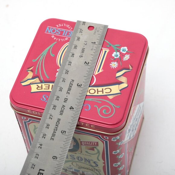 Vintage Neilson Crispy Crunch100 Years Tin Limited Edition Red 90s Retro Decor - Picture 6 of 7